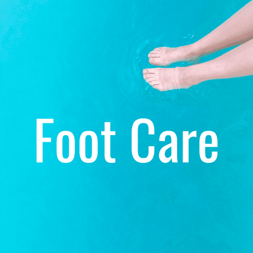 Feet in a pool - Dementia Foot Care