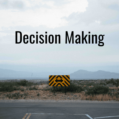 A sign leading two ways - Decision Making for Caregivers